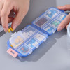 Travel Pill Organizer Box Blue