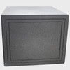 SPEAKER BOX CAR 12" EMPTY BVHD-112BKPU HEAVY DUTY L VENTED ENCLOSURE WITH 1" FACE PIPEMAN'S
