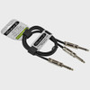LEAD 1 1/4 MALE STEREO TO 2 1/4 MALE STEREO TRS 3' ZPC-Y14S14DMN-3 Y-TYPE STUDIO Z