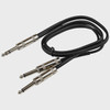 LEAD 1 1/4 MALE STEREO TO 2 1/4 MALE STEREO TRS 3' ZPC-Y14S14DMN-3 Y-TYPE STUDIO Z