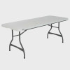 PLASTIC TABLE WHITE FOLDING LIFETIME 6FT 80272 1210103