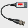 PLUG BNC MALE WITH CABLE CONNECTOR CC-VB2000CB VIDEO BALUN VIA UTP CAT5/6 2PCS PACK ADAPTOR NA NIPPON AMERICA