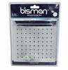 SHOWER HEAD WITH ARM BISMAN 8" SQUARE CHROME BMHSS7007