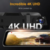 CAR DVR DASHCAM REAR VIEW FULL SIZE STARLIGHT NIGHT VISION