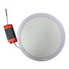 LIGHT LED PANEL 18W J.F.N.V ROUND WHITE SURFACE 3CCT THREE COLOR 85-265V