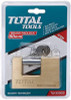 PADLOCK TOTAL 90MM TLK32903 BRASS BLOCK