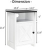 End Table Set of 2 Nightstand w/Storage HBNE000102 End Table Set of 2 Nightstand w/Storage HBNE000102