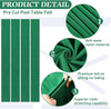 POOL CLOTH GREEN 8FT PRE CUT FELT WITH 6PCS RUBBER BUMPER