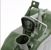 JAR GASOLINE GREEN METAL CRAFTEK 5 GAL 20L JERRY CAN FUEL GLJ-YGL20