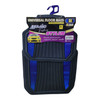 CAR MAT UNIVERSAL MAJIC 174 4PCS RUBBER BLACK AND BLUE STYLUS