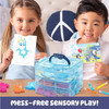 Toy Bluey Stackable Sensory Reusable Case