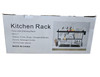 DISH RACK OVER SINK METAL BLACK  KC-30695