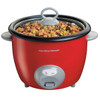 RICE COOKER HAMILTON BEACH 37538N 20 CUPS RED