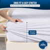Mattress Protector Utopia Bedding Terry Waterproof Queen / King
