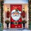 CHRISTMAS DECORATIONS ELASTIC DOOR COVER TLMT-6316-Y53 3FT X 6.6FT