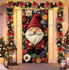 CHRISTMAS DECORATIONS ELASTIC DOOR COVER TLMT-6316-Y53 3FT X 6.6FT