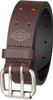 Men Belt Dickies Leather Double Prong Brown