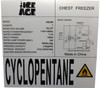 FREEZER ICE AGE IA5088 5CF 137L
