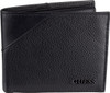 Wallet Men Guess Bifold Black Leather