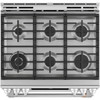 STOVE 6 BURNER GE MABE 30" CAFE CGS750P2MS1 DOUBLE OVEN