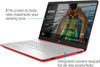 LAPTOP HP 15-BS234WM 15.6" RED