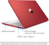 LAPTOP HP 15-BS234WM 15.6" RED