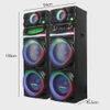 SPEAKER BOX MYSTIC 12" MY-PS991U DUAL PAIR BLUETOOTH