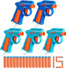 Toy Nerf N Series 5 Pack Flex Blasters