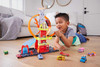 Toy Hot Wheels City with Kid-Powered Elevator & Water-Like Ramp