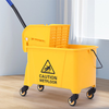 MOP BUCKET WITH WRINGER MUTBERG 20L (22QT) HRU-FSB060