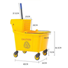 MOP BUCKET WITH WRINGER MUTBERG 24L (25QT) HRU-FSB061