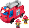 Toy Fisher-Price Little People Fire Truck Musical Push-Along