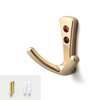 COAT HOOK DOUBLE BRUSHED BRASS  DOR738653