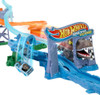 Toy Hot Wheels Car Track Set RacerVerse Jurassic World