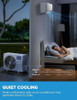 AIR CONDITIONER MIDEA 18000BTU 220V REGULAR SPLIT MSAF-18CN1EB + MOX2-18CN1EB XTREME ON OFF SERIES