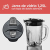 BLENDER BLACK & DECKER BL1840MS GLASS MUG SILVER
