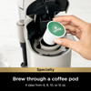 Coffee Maker Ninja Pod & Grounds Specialty w/Frother Stone PB051ST