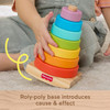 Toy Fisher-Price Rock-a-Stack Wooden 8pc