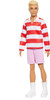 Toy Barbie Doll Fashionistas Ken Stripe Polo