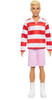 Toy Barbie Doll Fashionistas Ken Stripe Polo
