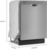 DISHWASHER WHIRLPOOL WDF341PAPM STAINLESS STEEL
