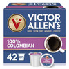 Coffee K-Cup Pods Keurig Victor Allen's 100% Colombian Med. Roast 42count
