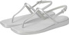 Footwear Crocs Sandal Thong Metallic Silver