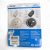 PROTECTOR VOLTAGE FORZA FVP-1201 2PK 2PCS PACK 900J 1800W WHITE AND BLACK