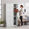 LOCKER STORAGE 15 DOOR WITH KEYS GREY HONDUR HQF-BCC-L3B5
