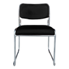 CHAIR WAITING BLACK AND CHROME HONDUR GQF-VC-21CH016