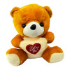 PLUSH TEDDY BEAR LOVE HEART SOLD EACH