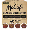 Coffee k-Cup Pods Keurig McCafe Classic Collection 40 count