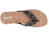 Footwear Kenneth Cole REACTION Women's Glam-athon Thong Sandal Black Smooth