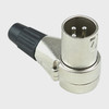 PLUG XLR MALE 3 PIN RMX-77A RIGHT ANGLE STUDIO Z